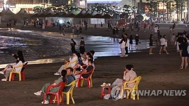 韩国全国遭遇热带夜 夜间最低温破纪录