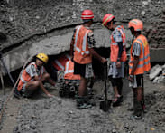 Nepal rescue focused on workers trapped in three tunnels  