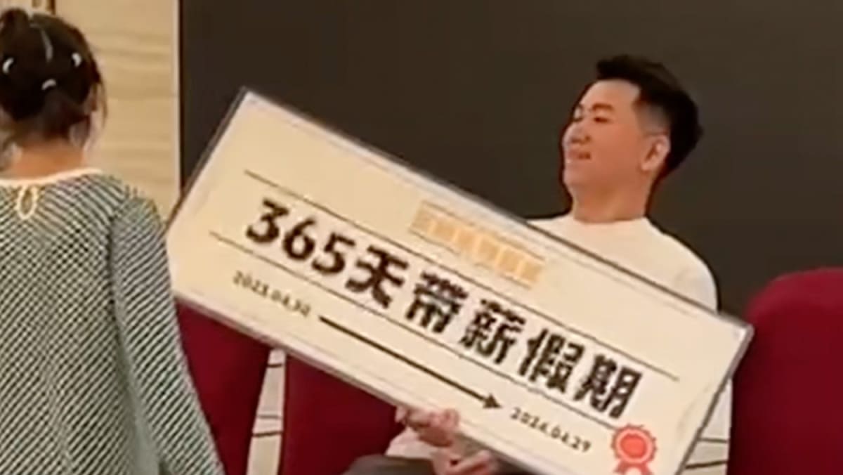 Employee in China wins 365 days of paid leave in company lucky draw - TODAY
