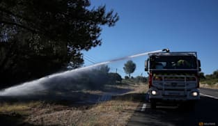 Firefighters battle blazes in southern France after European heatwave
