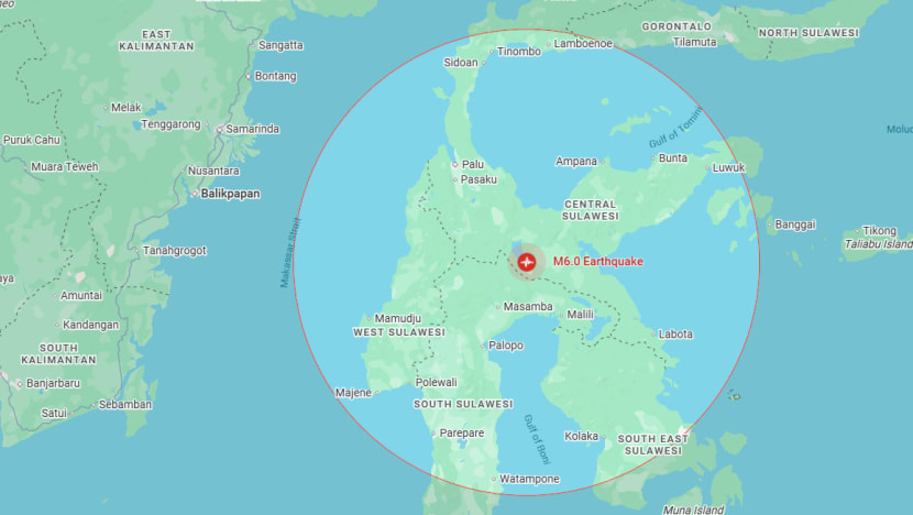 Gempa bumi 6.0 skala Richter landa Sulawesi Tengah