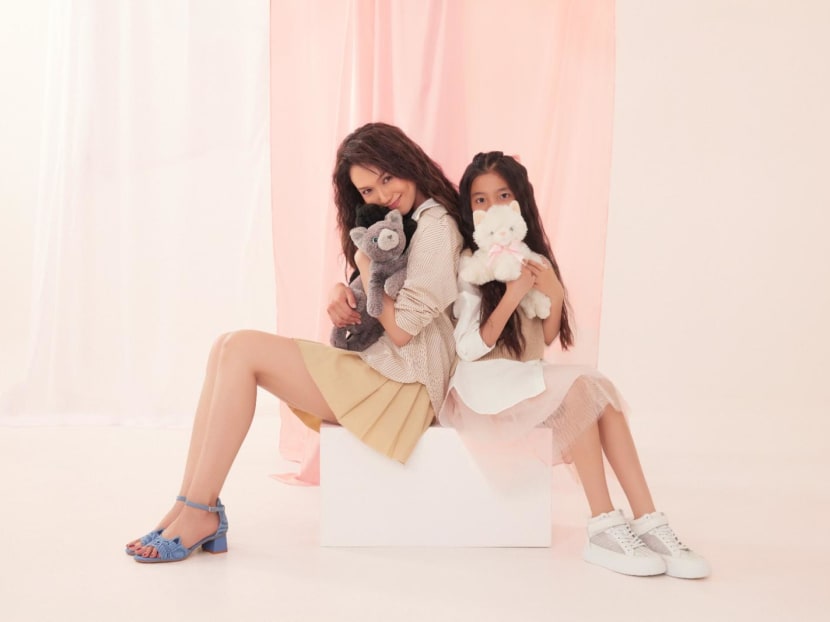 Actress Joanne Peh and 9-year-old daughter turn designers for Singaporean footwear label PrettyFit