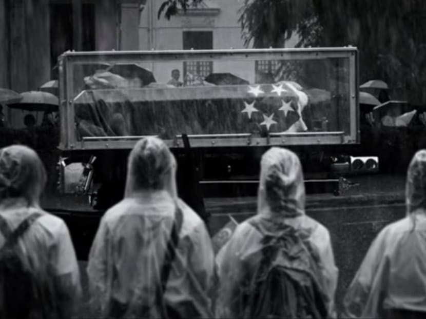 A still from Royston Tan's video installation, A Moment Of Unity, which is on at the National Museum of Singapore. A still from Royston Tan's video installation, A Moment Of Unity, which is on at the National Museum of Singapore.