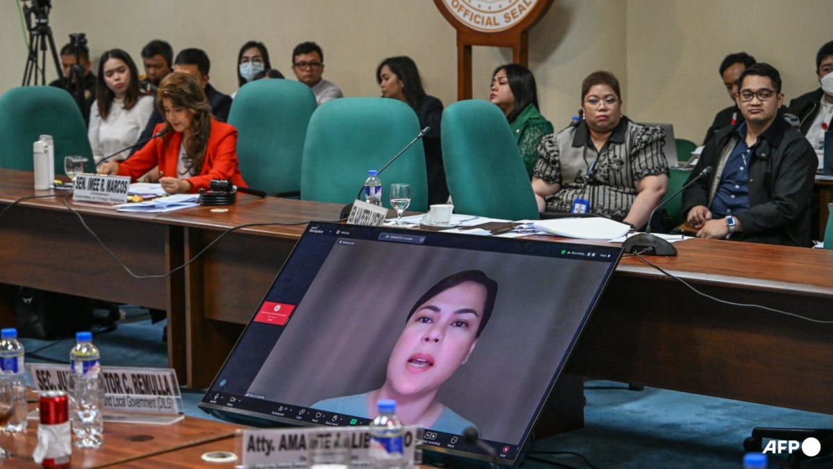 Sara Duterte back in Philippines after month with detained father Sara Duterte back in Philippines after month with detained father