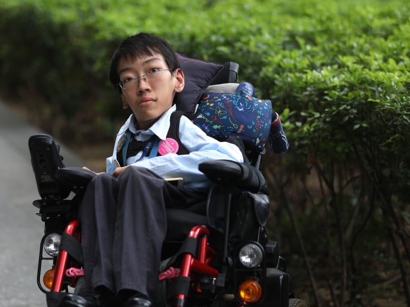 The author, who has type 2 spinal muscular atrophy, says his closest friends and he often joke about his RBF.