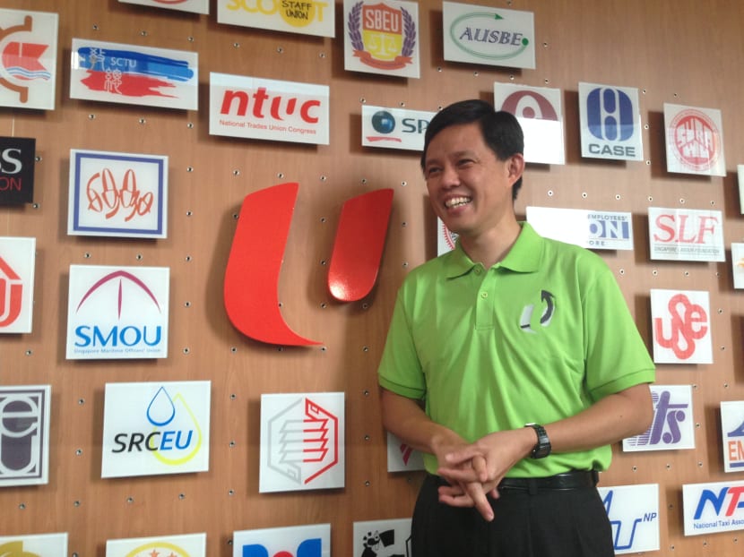 Minister Chan Chun Sing joins NTUC