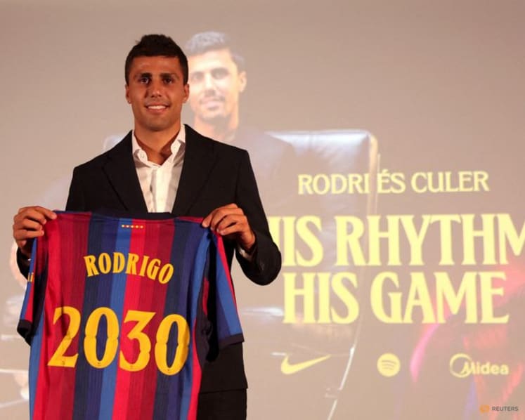 Rodri ends glittering Man City spell with move to Barca
