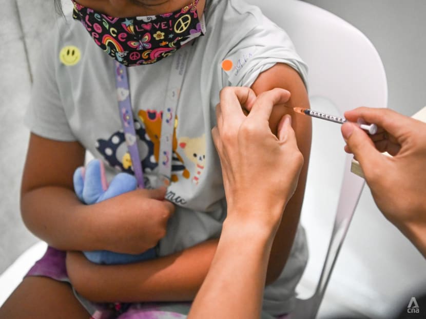 Singapore targets COVID-19 vaccination for young children 6 months and above towards 4th quarter Singapore targets COVID-19 vaccination for young children 6 months and above towards 4th quarter