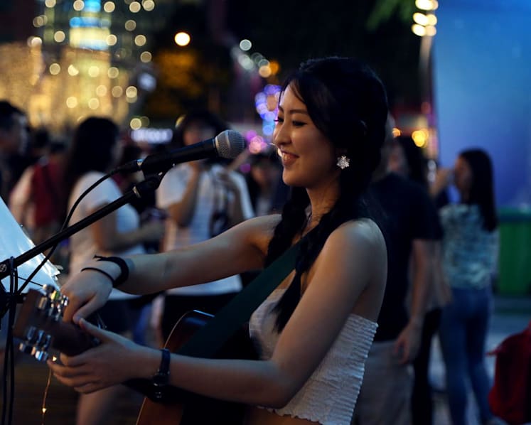 Buskers riled by year-end restrictions on performing at Orchard Road due to crowd control