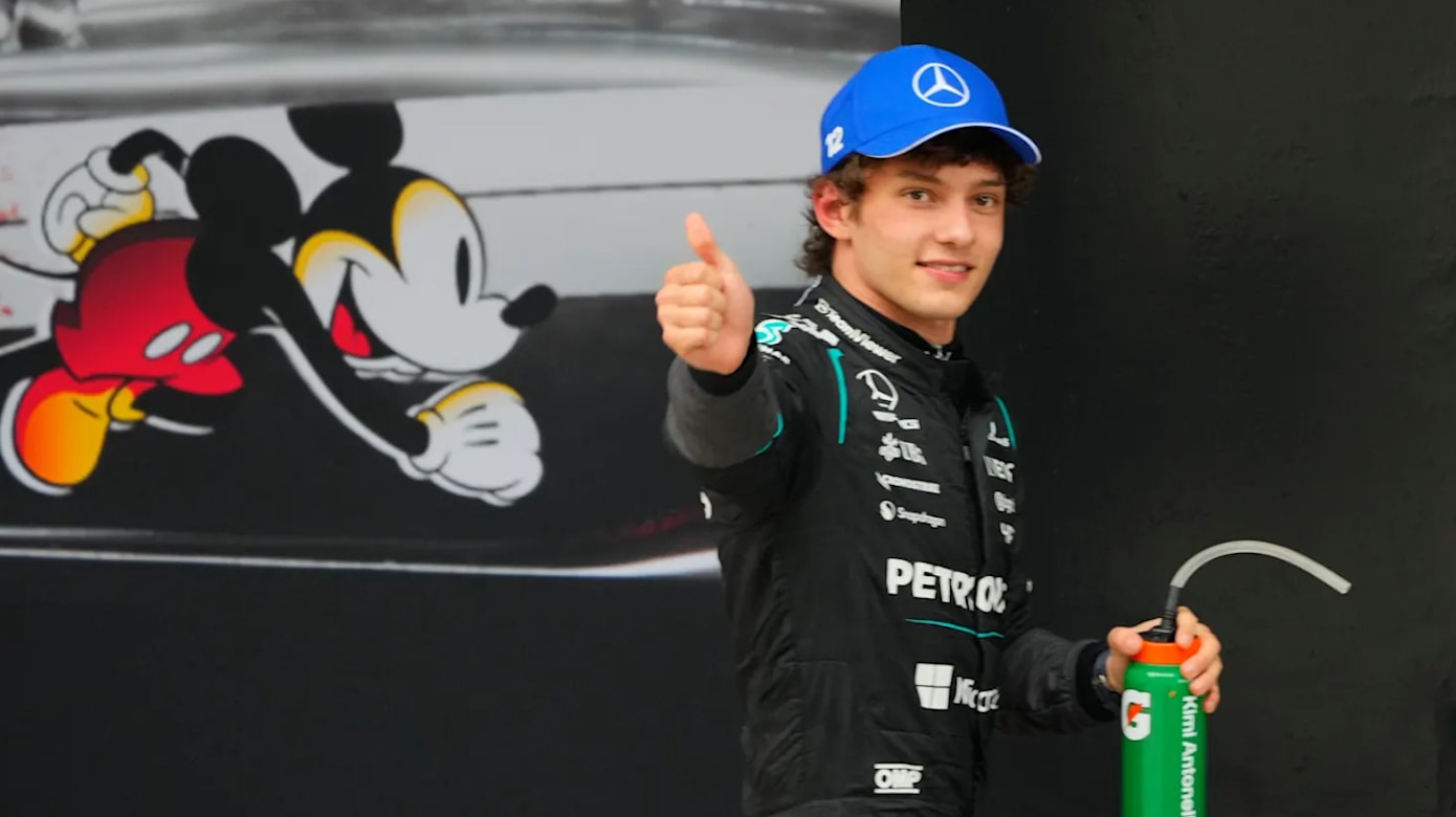 F1中国大奖赛：19岁安东内利夺冠 创第二年轻纪录