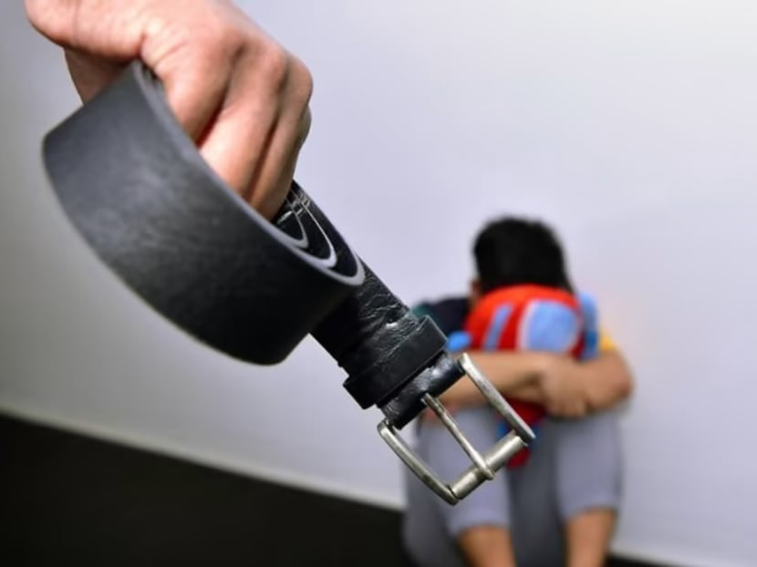 Photo illustration of child abuse. Photo illustration of child abuse.