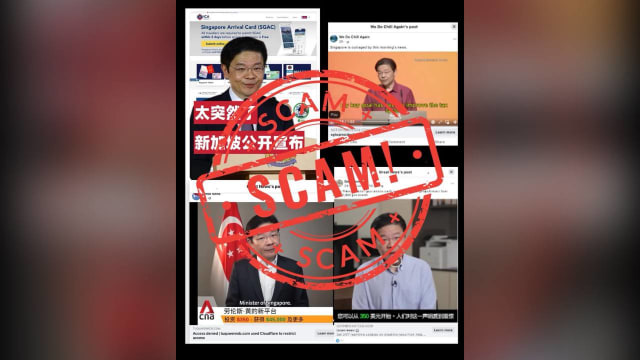 诈骗分子又用深伪照片来行骗 黄总理敦促公众提高警惕