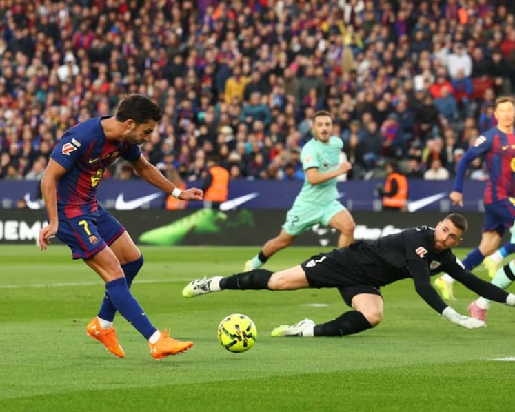 Barcelona mark Camp Nou return with 4-0 rout of Athletic Bilbao