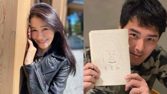 黄翠如样貌成小学教材　萧正楠按题绘画另类放闪