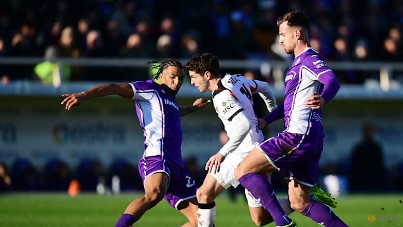 Milan salvage draw at Fiorentina with late Nkunku goal