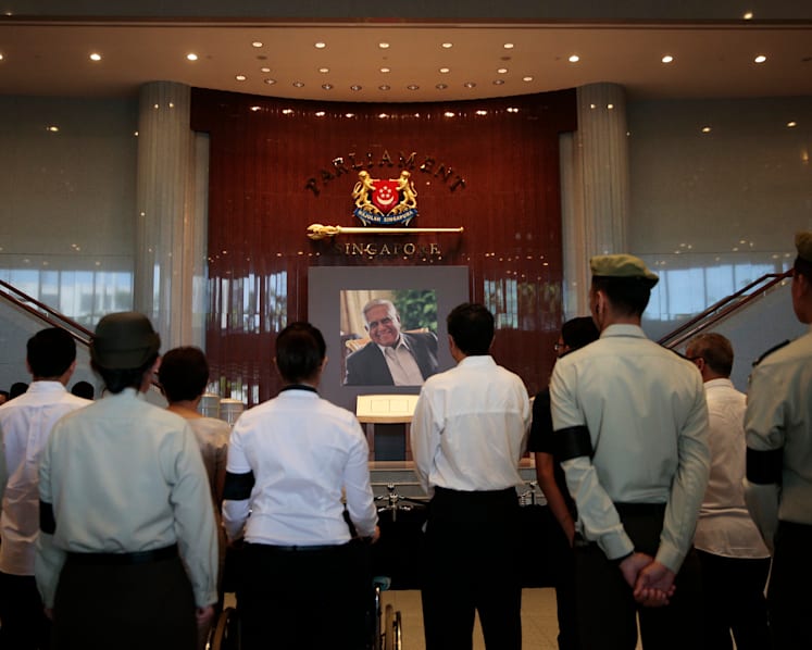 Young and old bid goodbye to S R Nathan