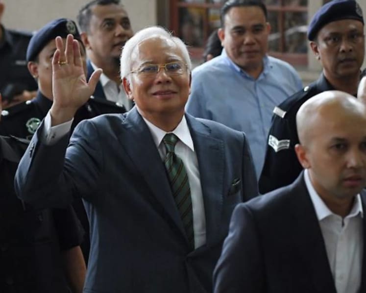 Former Malaysian PM Najib Razak charged with 3 counts of money laundering
