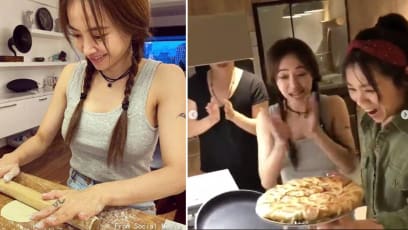 Jolin Tsai & Tanya Chua Met Up To Make Jiao Zi In Taiwan