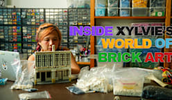Inside Xylvie's World Of Brick Art