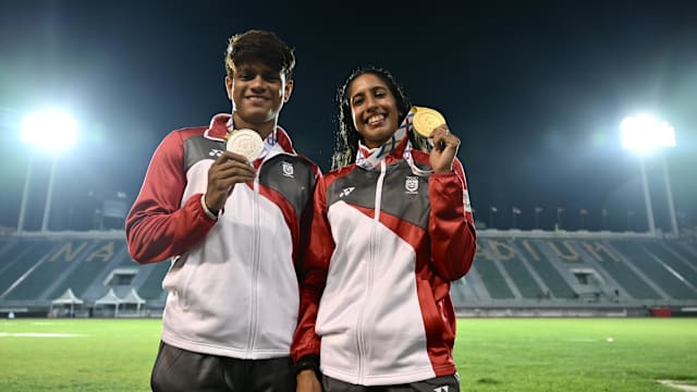 恭贺珊蒂成东运会双冠王 尚达曼：我国田径正蓬勃发展