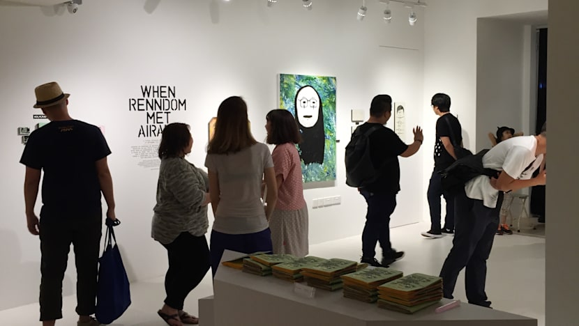 Family art group forced to take down showcase at National Gallery opening