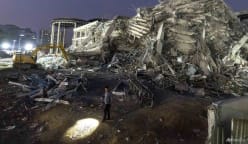 Thai construction magnate surrenders on felony negligence charges over building collapse in quake