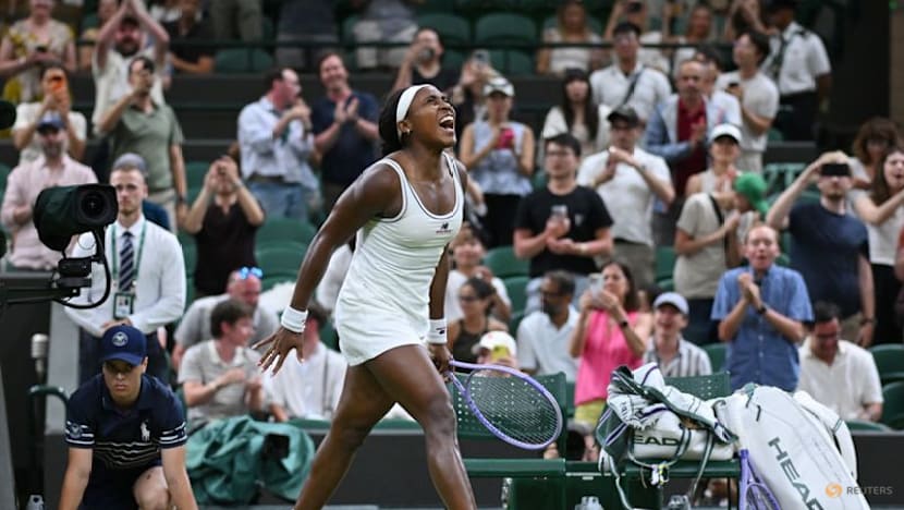 Gauff beats Bencic and a curfew to reach first Wimbledon quarters
