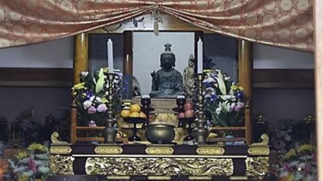 失窃近13年后 韩国归还日本被盗佛像