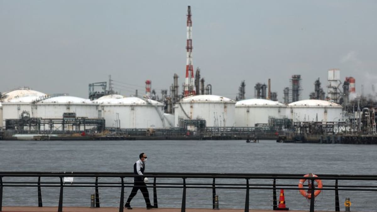 Japan says beginning release of state oil reserves