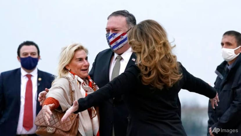 Top US diplomat Pompeo arrives in France on difficult 7-nation tour