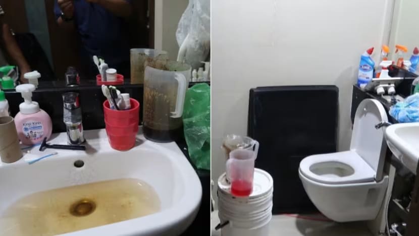 Ubat batuk haram dirampas; dibuat dalam tandas kondo 'kotor' di Geylang Ubat batuk haram dirampas; dibuat dalam tandas kondo 'kotor' di Geylang