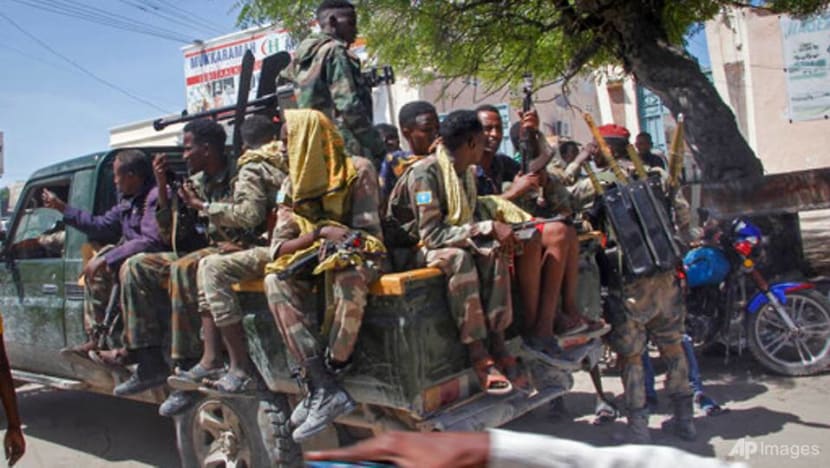 Somali ex-leader says soldiers attacked his home, blames president