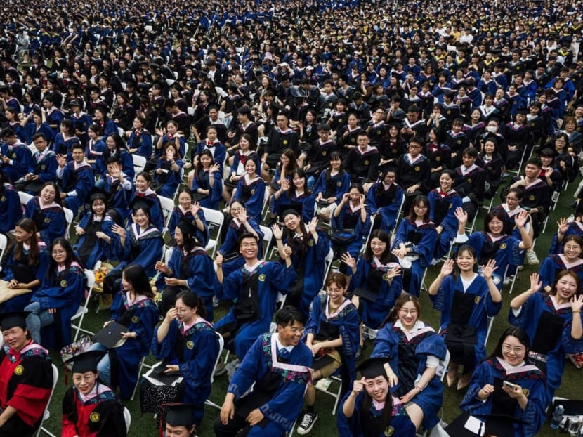 A record 11.58 million graduates are set to enter China’s job market this year.