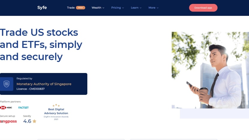 Syfe launches digital brokerage service, allows investors to buy fractional shares in US markets