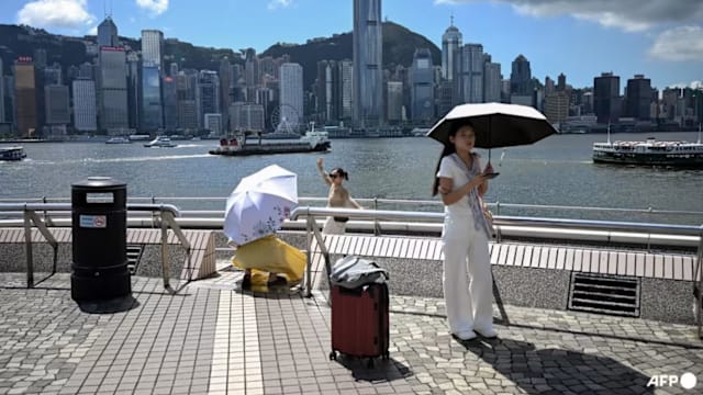 香港10月酷热天数创纪录 突破摄氏33度