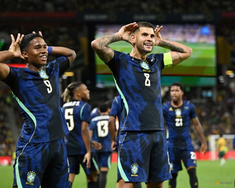 Resurgent Brazil beat Australia 4-2 as muscle issue sidelines Raphinha