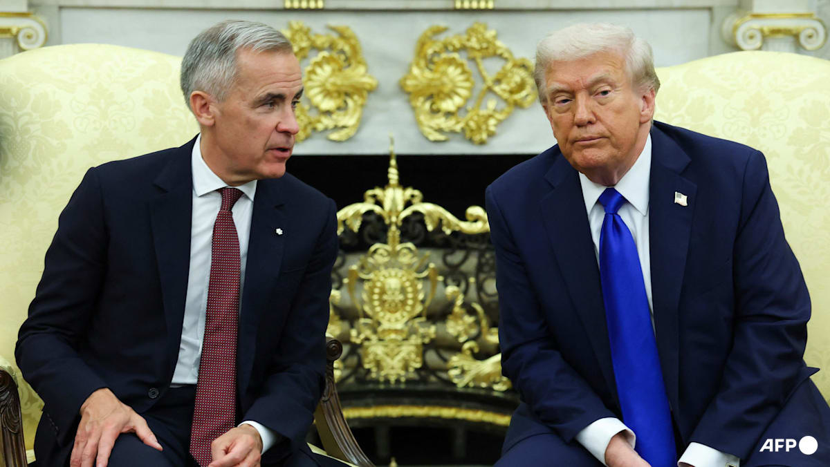 Canadian PM visits Trump in bid to ease tariffs Canadian PM visits Trump in bid to ease tariffs