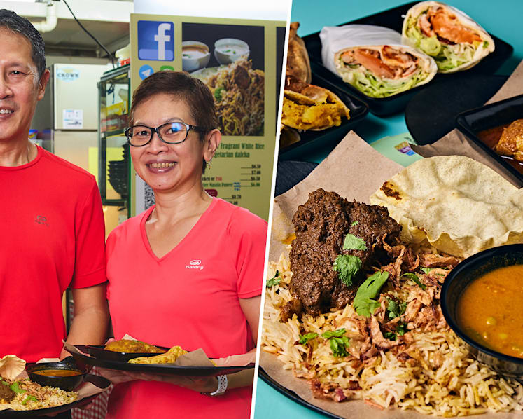Hearty Mutton Biryani, Roti Jala At Muslim-Friendly Stall By Personal Assistant & Manager Turned Hawkers