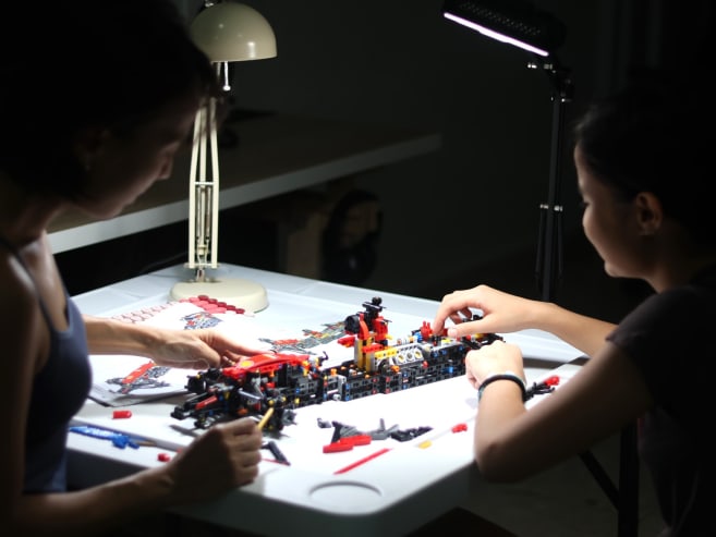 Lego Ferrari SF-24 review: Building a kit and creating memories, one brick at a time
