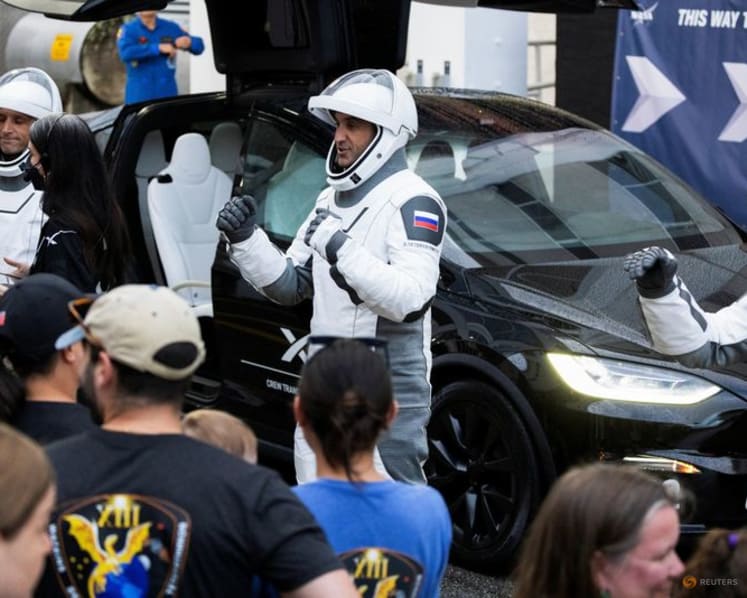 SpaceX launches 13th long-duration astronaut crew to International Space Station