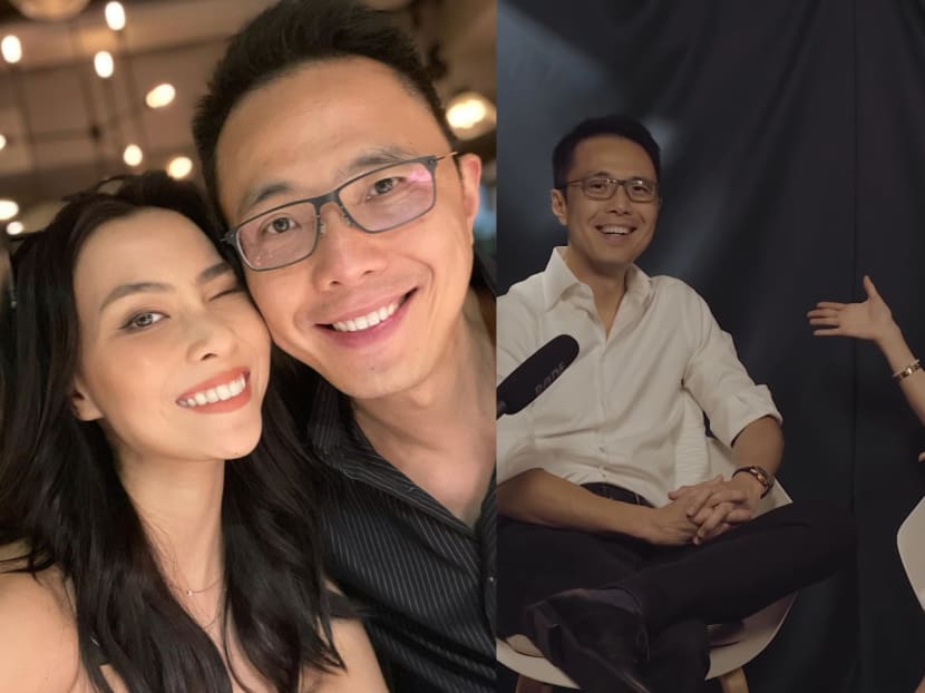 The couple, who did their first podcast together in the latest episode of Men, Explain, share how they solve relationship issues despite their differences and 14-year age gap.