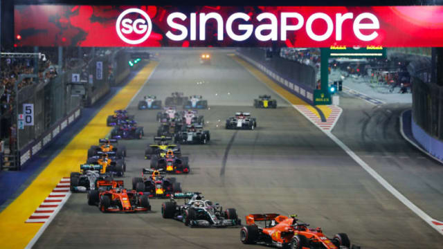 F1大奖赛10月举行 赛区道路将关闭七天