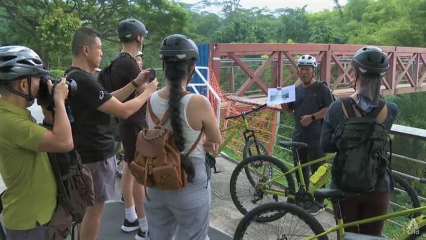 Cycling through history: Tour of military sites part of NHB efforts to tell stories from Japanese Occupation