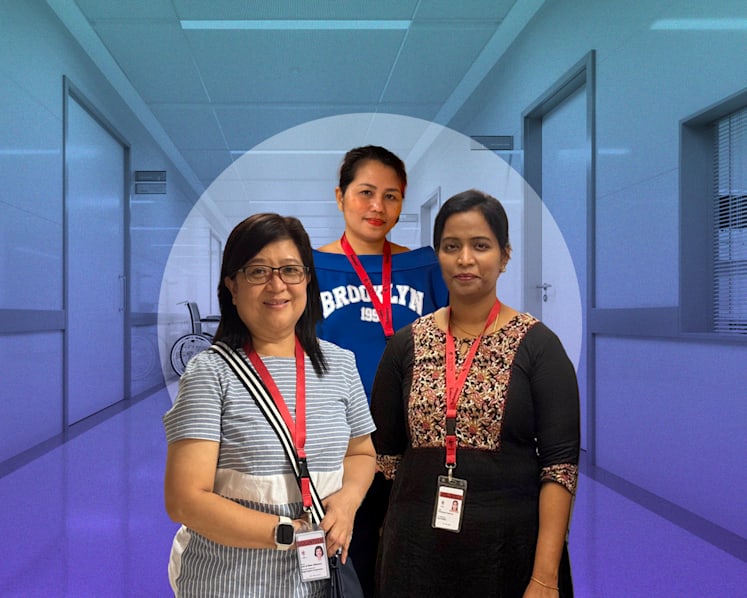 While Singapore sleeps, these women volunteer to keep elderly patients in hospital company