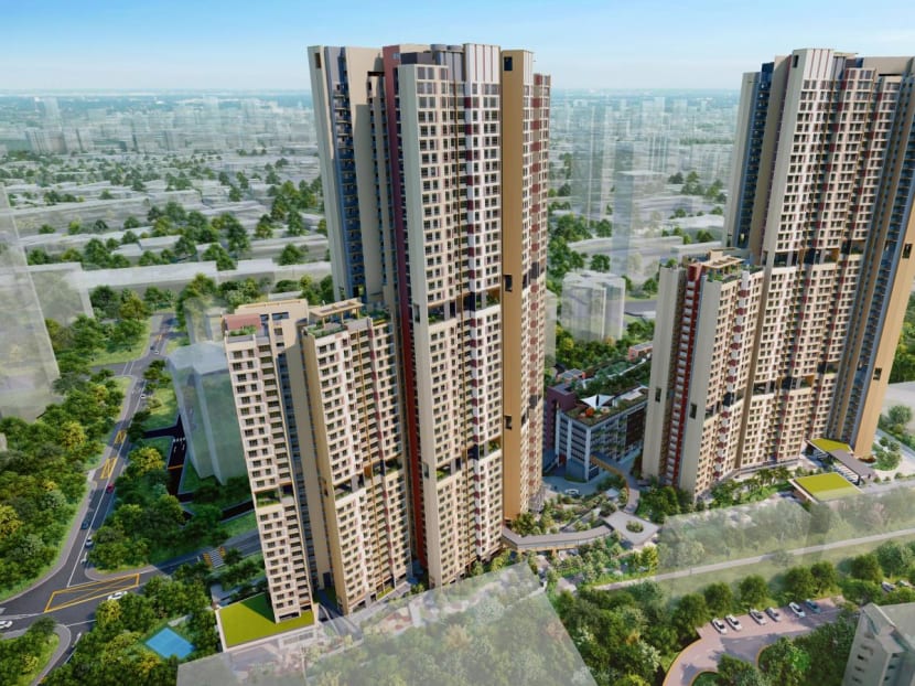 Two new projects under the Prime Location Public Housing model — Havelock Hillside (pictured) and Alexandra Vale — will have 869 and 782 three- and four-room units respectively, the public housing authority said. Two new projects under the Prime Location Public Housing model — Havelock Hillside (pictured) and Alexandra Vale — will have 869 and 782 three- and four-room units respectively, the public housing authority said.