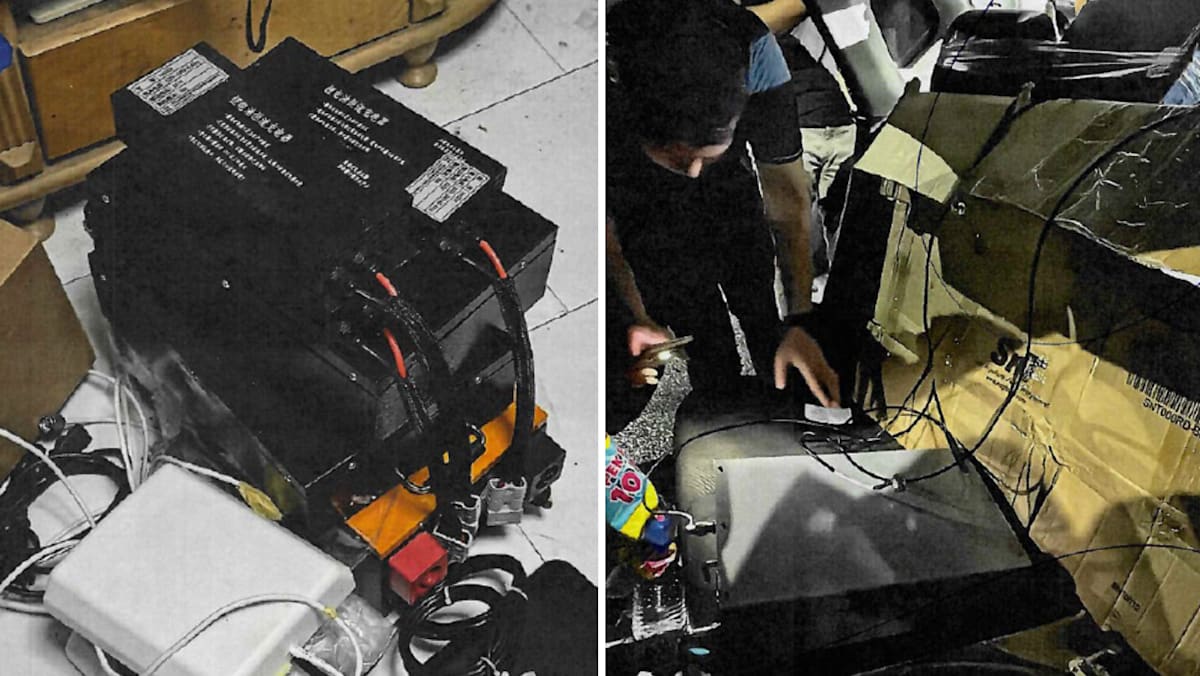 Man drove around Singapore with ‘SMS blaster’ that sent more than 10,000 phishing messages, gets jail