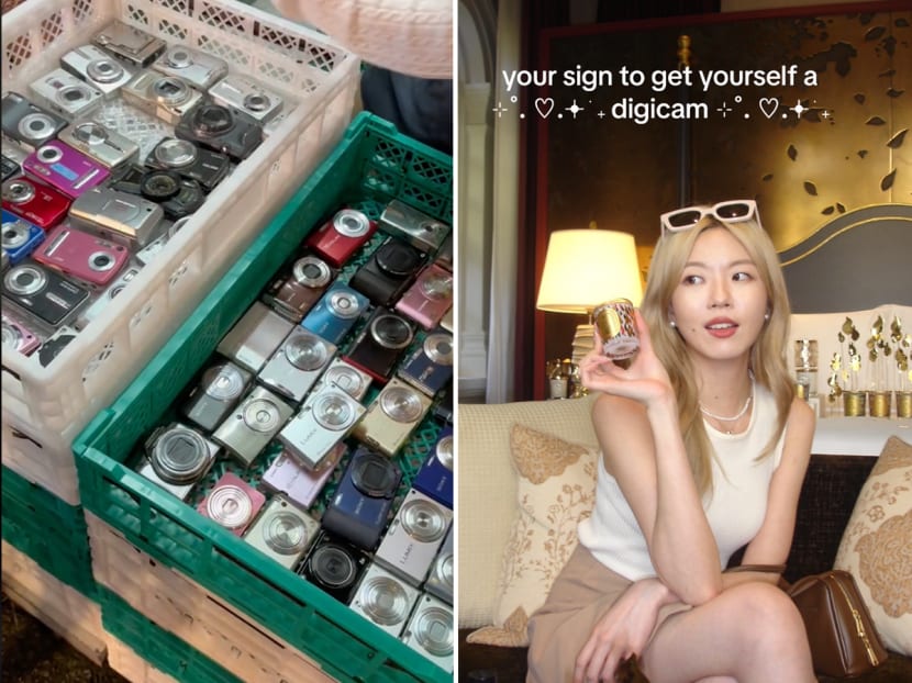 Digital cameras from the 2000s, or "digicams", are experiencing a resurgence among Gen Zers. Digicam Depository (left), is one such Singapore-based retailer selling them. Digital cameras from the 2000s, or "digicams", are experiencing a resurgence among Gen Zers. Digicam Depository (left), is one such Singapore-based retailer selling them.
