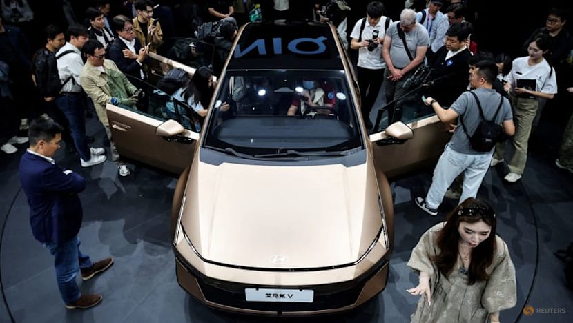 Chinese EVs, flying cars take centre stage at world's biggest auto show