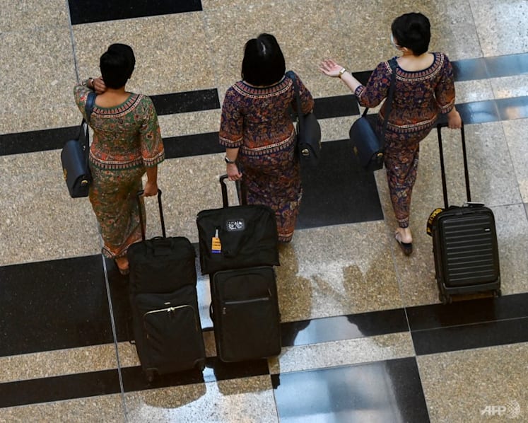 Singapore Airlines says pregnant cabin crew may choose to work temporary ground jobs