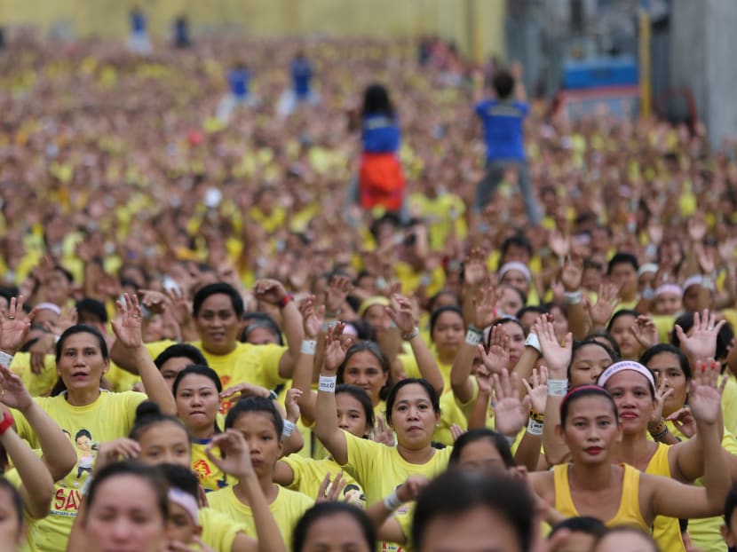 New Guinness record set for largest Zumba class